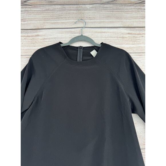 One TeaSpoon Split Elbow Open Back Sheath Mini Dress Women's Size XXS Black - Picture 4 of 14